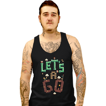 Load image into Gallery viewer, Daily_Deal_Shirts Tank Top, Unisex / Small / Black Let&#39;s A Go

