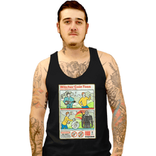 Load image into Gallery viewer, Secret_Shirts Tank Top, Unisex / Small / Black Coin Toss Guide
