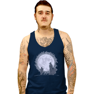 Shirts Tank Top, Unisex / Small / Navy The Adventure Begins