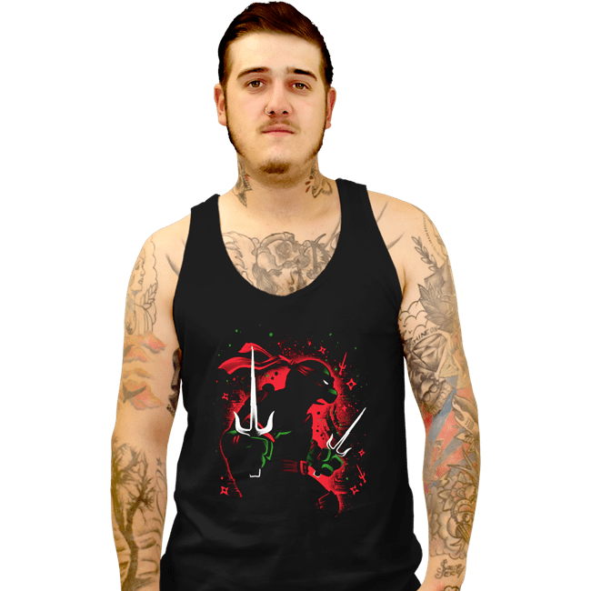 Daily_Deal_Shirts Tank Top, Unisex / Small / Black Rebel Ninja