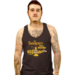 Daily_Deal_Shirts Tank Top, Unisex / Small / Black Yellow Serenity