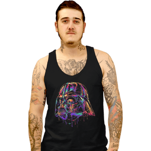 Shirts Tank Top, Unisex / Small / Black Colorful Villain