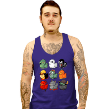 Load image into Gallery viewer, Secret_Shirts Tank Top, Unisex / Small / Violet Ducky Halloween
