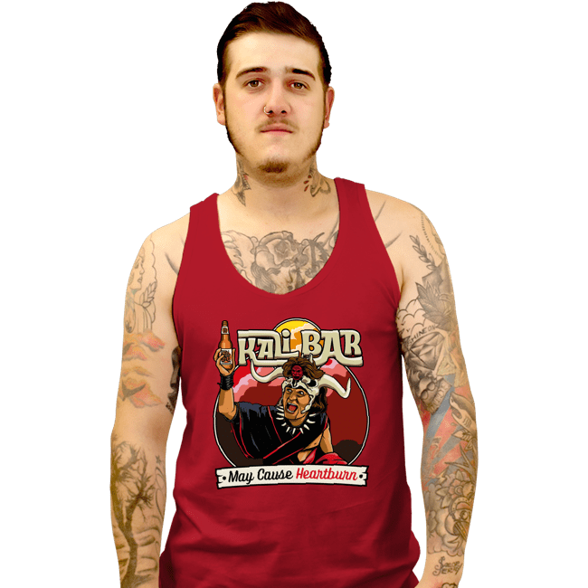 Secret_Shirts Tank Top, Unisex / Small / Red Kali Bar