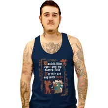 Load image into Gallery viewer, Daily_Deal_Shirts Tank Top, Unisex / Small / Navy Illuminated Fields
