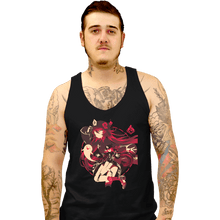 Load image into Gallery viewer, Daily_Deal_Shirts Tank Top, Unisex / Small / Black Fragrance In Thaw Hu Tao
