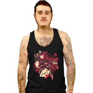 Daily_Deal_Shirts Tank Top, Unisex / Small / Black Fragrance In Thaw Hu Tao