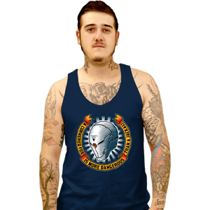 Secret_Shirts Tank Top, Unisex / Small / Navy A Cornered Fox