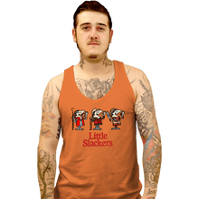 Load image into Gallery viewer, Daily_Deal_Shirts Tank Top, Unisex / Small / Orange Little Slackers
