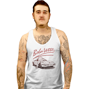 Shirts Tank Top, Unisex / Small / White Boba Vette