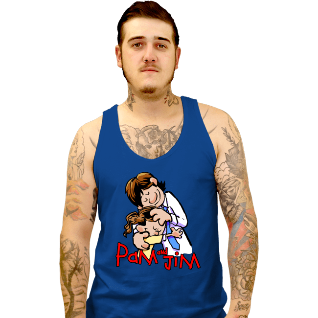 Shirts Tank Top, Unisex / Small / Royal Blue Pam & Jim