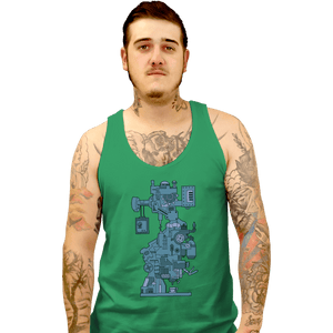 Shirts Tank Top, Unisex / Small / Irish Green Donatello Coffee