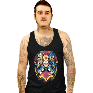 Daily_Deal_Shirts Tank Top, Unisex / Small / Black Papa Caramba