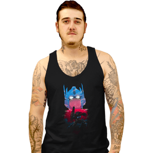 Daily_Deal_Shirts Tank Top, Unisex / Small / Black Commander