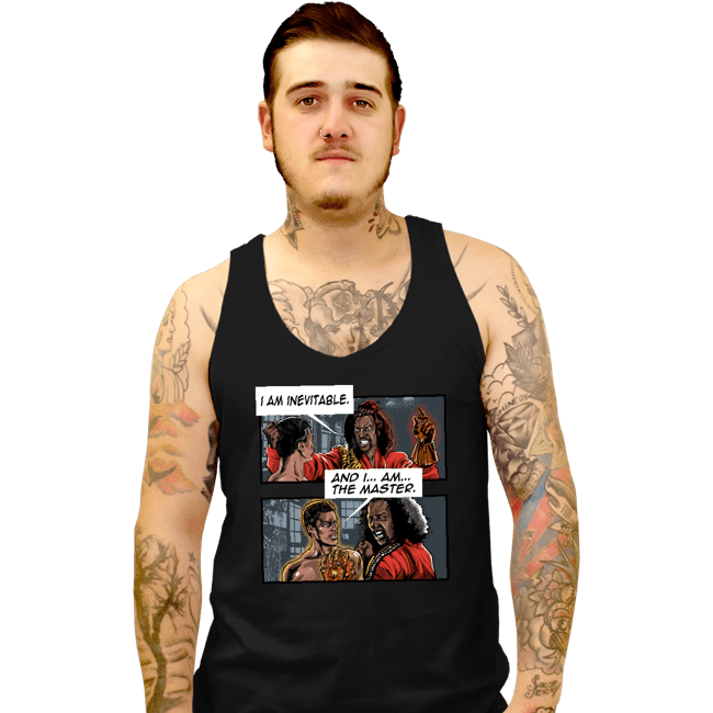 Secret_Shirts Tank Top, Unisex / Small / Black I Am The Master