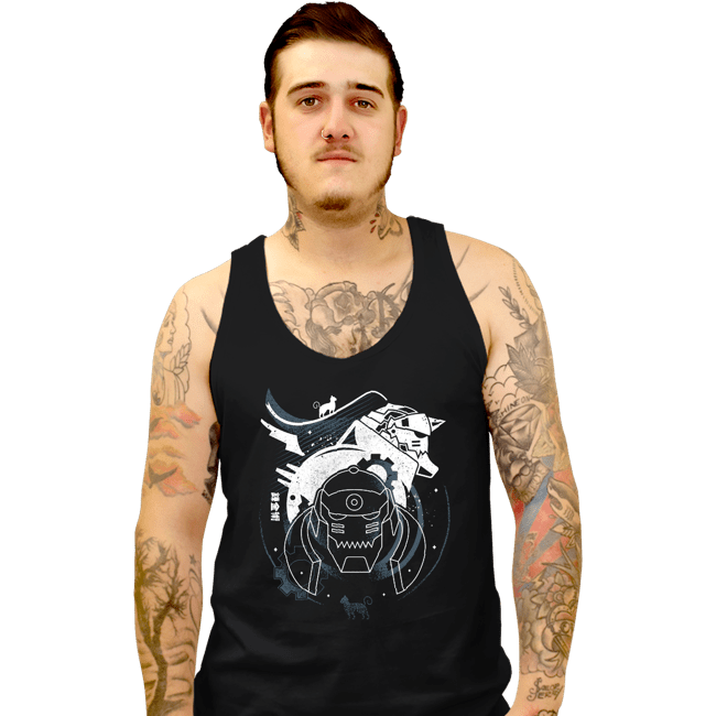 Shirts Tank Top, Unisex / Small / Black Al and Cats