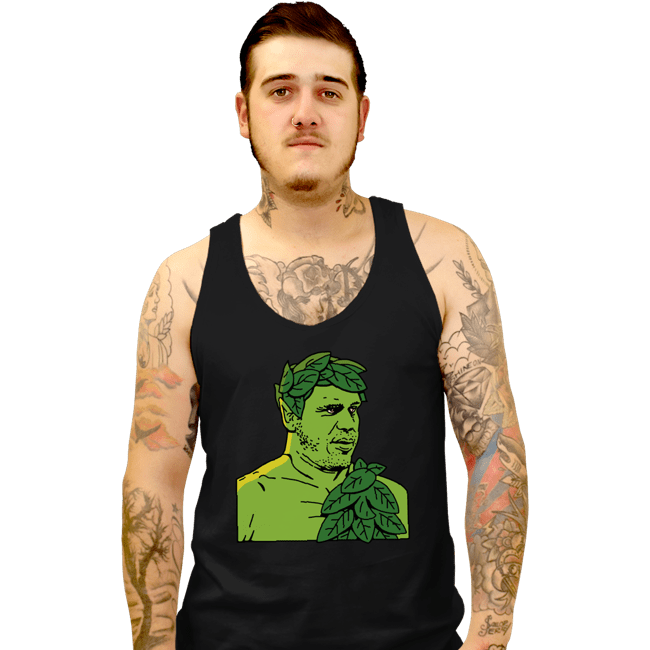 Shirts Tank Top, Unisex / Small / Black Green Andre