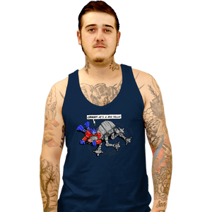 Daily_Deal_Shirts Tank Top, Unisex / Small / Navy Prime Hunter