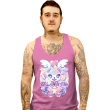 Load image into Gallery viewer, Shirts Tank Top, Unisex / Small / Pink Animal Crossing - Judy
