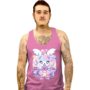 Shirts Tank Top, Unisex / Small / Pink Animal Crossing - Judy