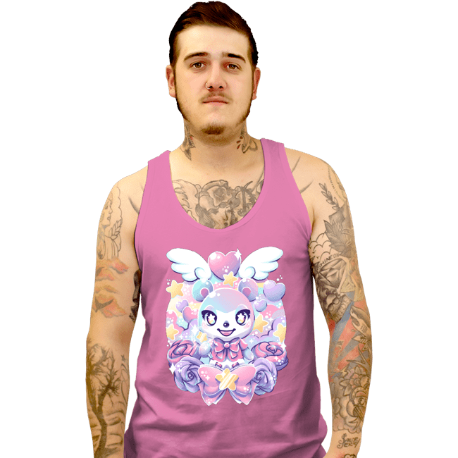 Shirts Tank Top, Unisex / Small / Pink Animal Crossing - Judy