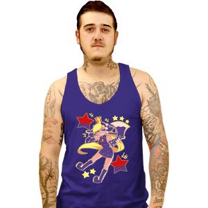 Daily_Deal_Shirts Tank Top, Unisex / Small / Violet Doppleganger