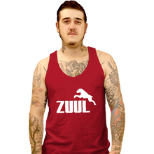 Load image into Gallery viewer, Shirts Tank Top, Unisex / Small / Red Zuul Athletics
