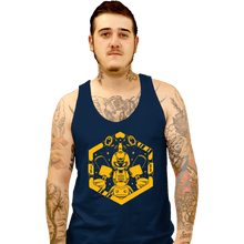 Load image into Gallery viewer, Shirts Tank Top, Unisex / Small / Navy Kabuto Type Robot
