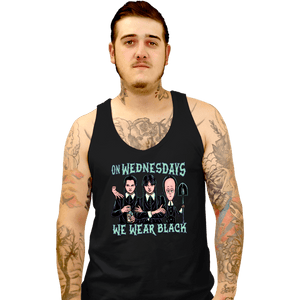Daily_Deal_Shirts Tank Top, Unisex / Small / Black Wednesday Club