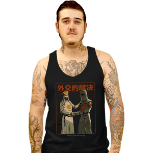 Daily_Deal_Shirts Tank Top, Unisex / Small / Black Medieval Diplomacy