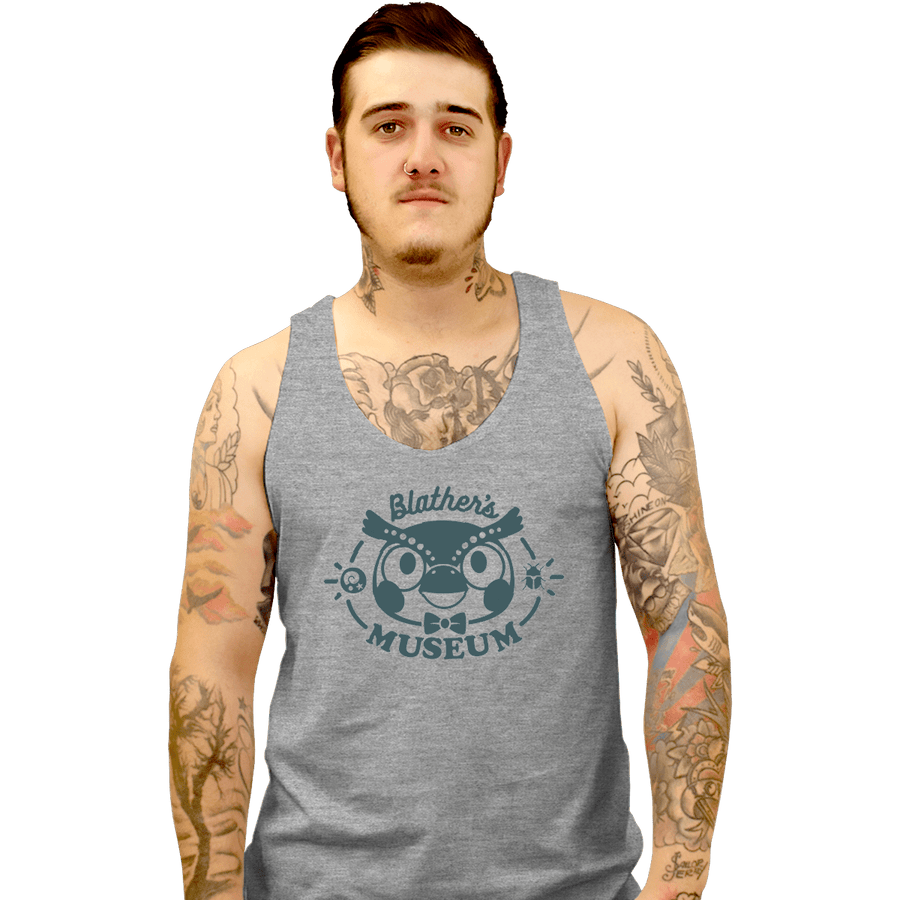 Shirts Tank Top, Unisex / Small / Sports Grey Blathers' Museum