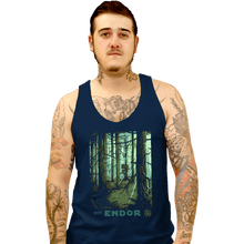 Load image into Gallery viewer, Shirts Tank Top, Unisex / Small / Navy Visit Endor

