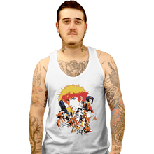 Load image into Gallery viewer, Daily_Deal_Shirts Tank Top, Unisex / Small / White Retro Space Cowboy
