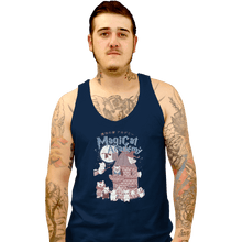 Load image into Gallery viewer, Shirts Tank Top, Unisex / Small / Navy Magicat Academy

