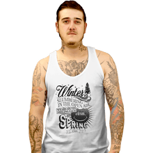Load image into Gallery viewer, Shirts Tank Top, Unisex / Small / White Winter
