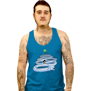 Shirts Tank Top, Unisex / Small / Sapphire Goku Way