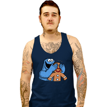 Load image into Gallery viewer, Secret_Shirts Tank Top, Unisex / Small / Navy Monstrous Surprise
