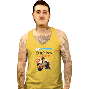 Shirts Tank Top, Unisex / Small / Gold Kenshiros