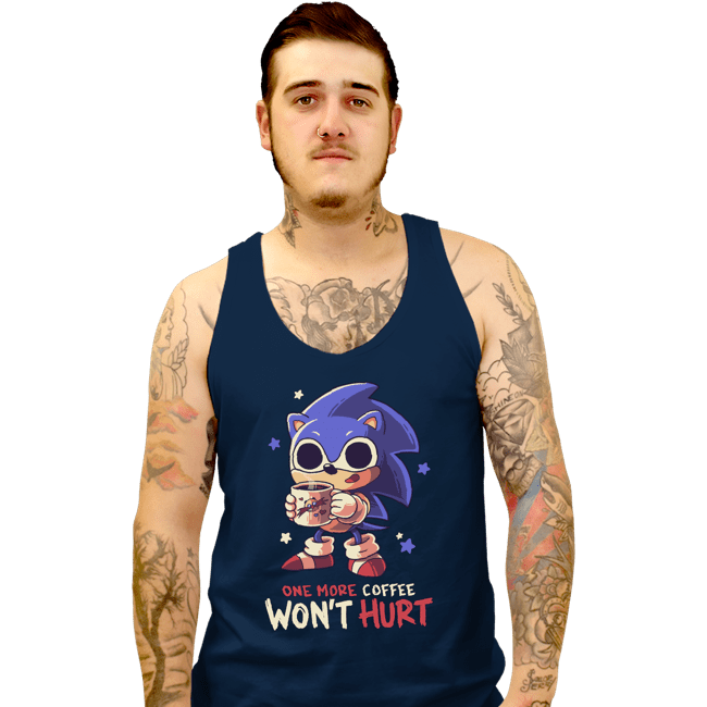 Secret_Shirts Tank Top, Unisex / Small / Navy One More Cup