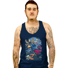 Load image into Gallery viewer, Shirts Tank Top, Unisex / Small / Navy Heartless
