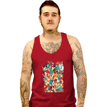 Load image into Gallery viewer, Shirts Tank Top, Unisex / Small / Red Mouse House Heroes &#39;19
