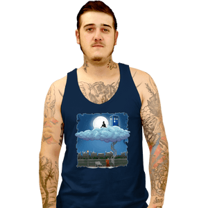 Shirts Tank Top, Unisex / Small / Navy Above The Clouds
