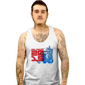 Shirts Tank Top, Unisex / Small / White Hill Valley 2015 Light