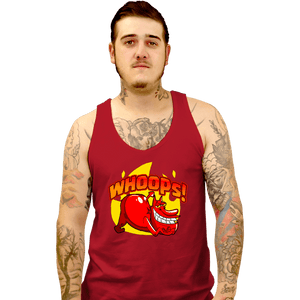 Secret_Shirts Tank Top, Unisex / Small / Red Whoops!