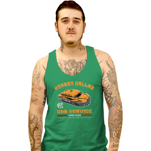 Daily_Deal_Shirts Tank Top, Unisex / Small / Sports Grey Korben Dallas Taxi Service