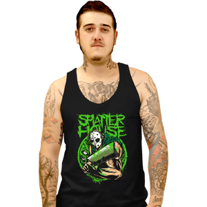 Daily_Deal_Shirts Tank Top, Unisex / Small / Black House Of Splatter