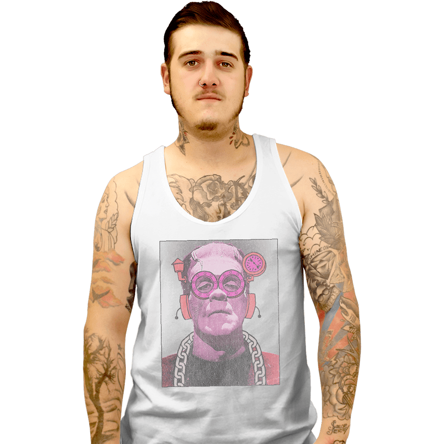 Shirts Tank Top, Unisex / Small / White Frankenberry