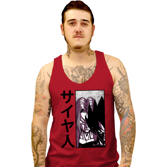 Shirts Tank Top, Unisex / Small / Red Saiyanz