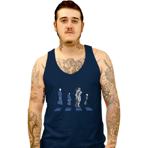 Shirts Tank Top, Unisex / Small / Navy Central Road