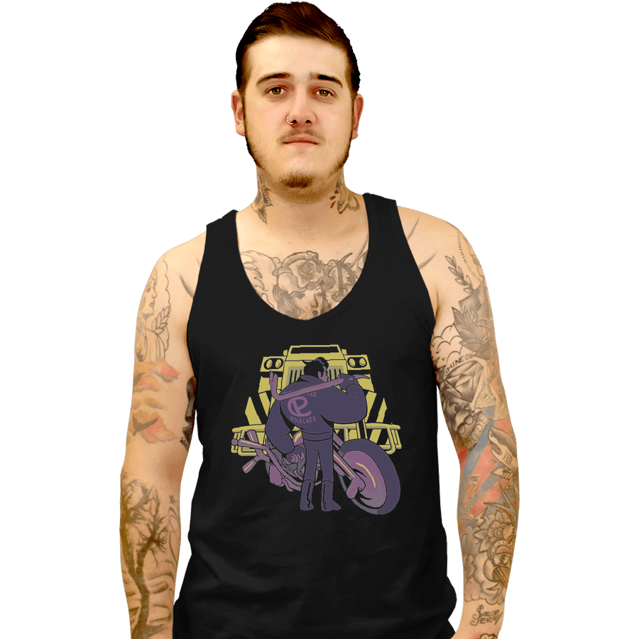 Secret_Shirts Tank Top, Unisex / Small / Black Polecats Leader